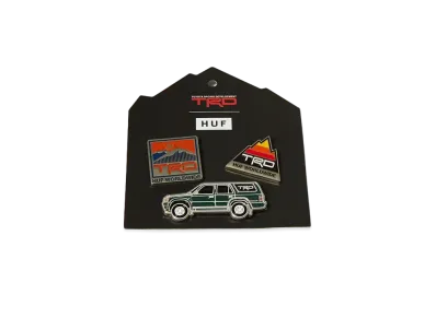 HUF x Toyota TRD Pin Set "Multi"