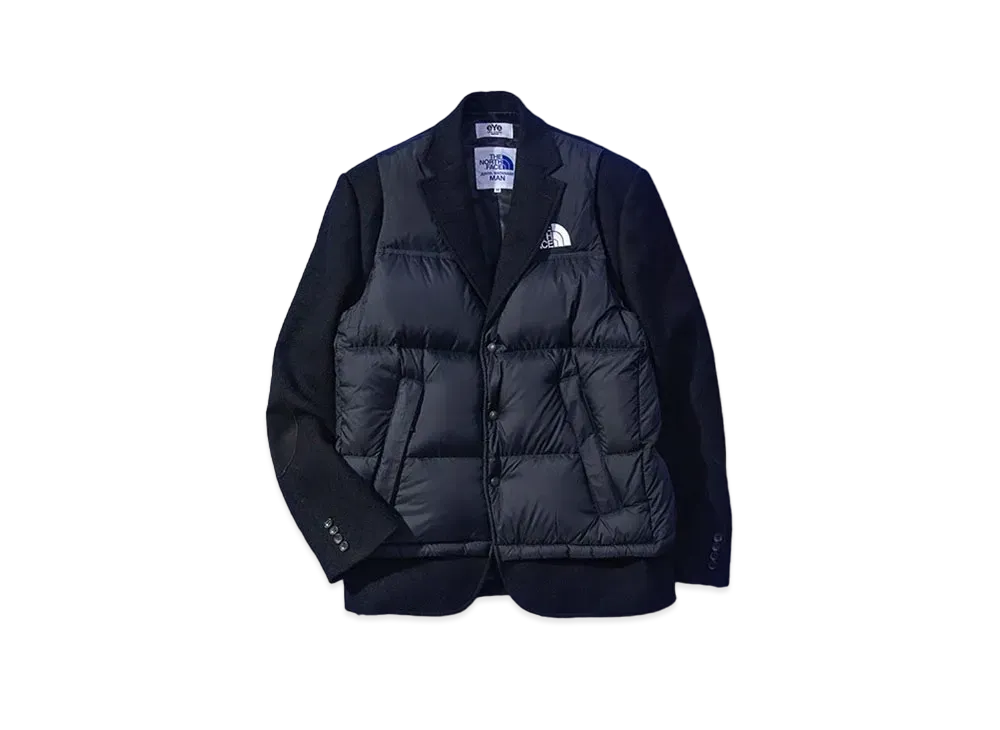 アイ ジュンヤ ワタナベ マン x ザノースフェイス ヌプシ テーラード カスタム ジャケット "ブラック"