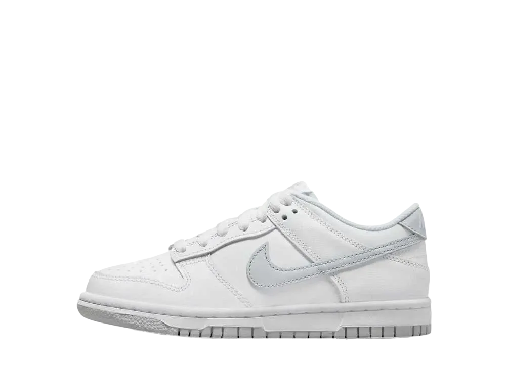 Nike GS Dunk Low "White Pure Platinum"