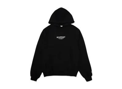 BT21 X FRAGMENT \ LOGO HOODED-T "BLACK"
