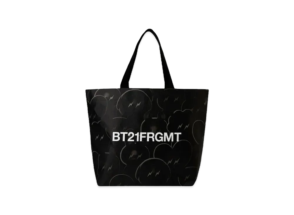BT21 X FRAGMENT \ REUSABLE BAG "BLACK"