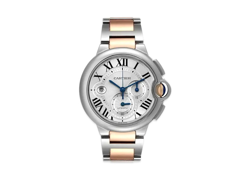 Cartier Ballon Bleu Chronograph SS/PG