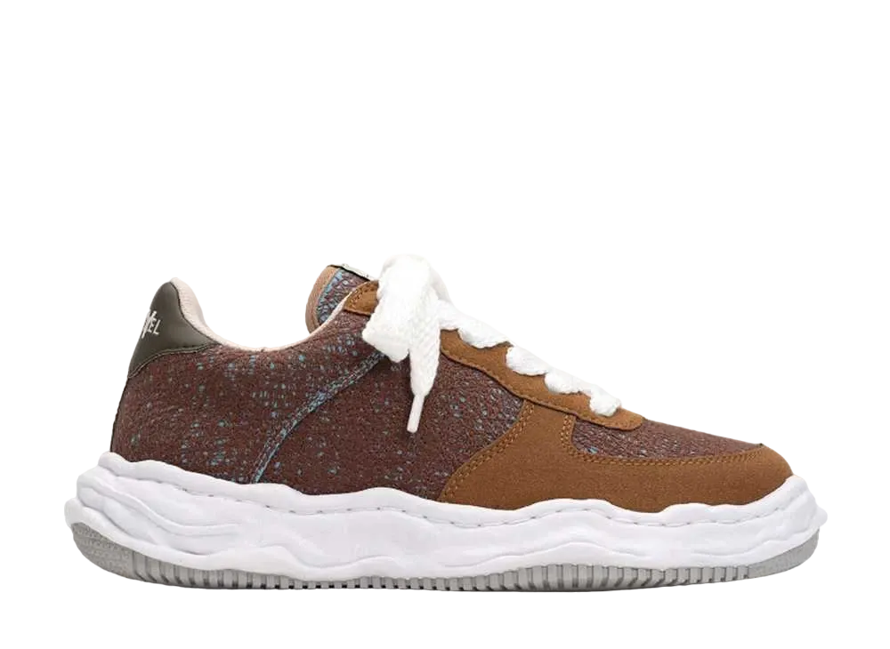 ミシェル × メゾンミハラヤスヒロ ウェイン OG ソール エンブロイダリー スニーカー "ブラウン" (C11FW705)