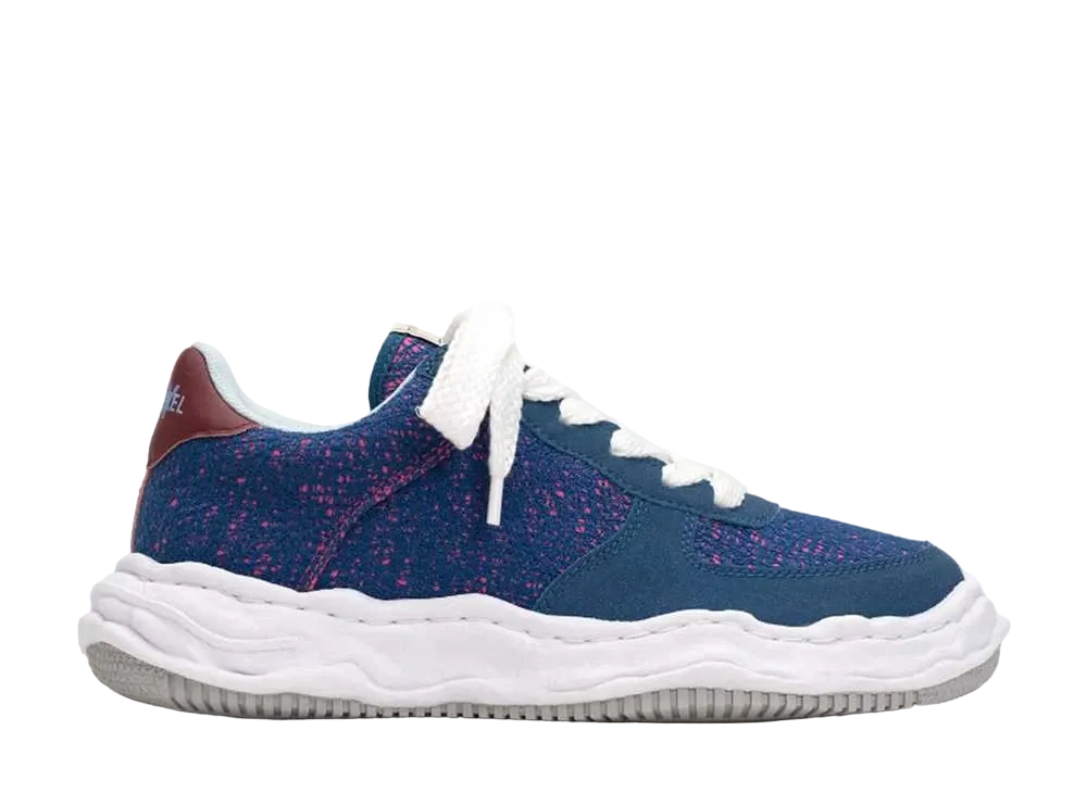 ミシェル × メゾンミハラヤスヒロ ウェイン OG ソール エンブロイダリー スニーカー "ブルー" (C11FW705)