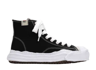 Maison MIHARA YASUHIRO HANK OG Sole Canvas High-top Sneaker "Black"