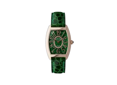 FRANCK MULLER Cintree Curvex Relief 18K Pink Gold "Green"