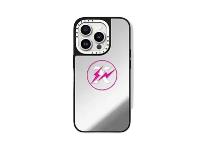 GOD SELECTION XXX x fragment design x CASETiFY 10th Logo Pink Case Apple "Mirror"