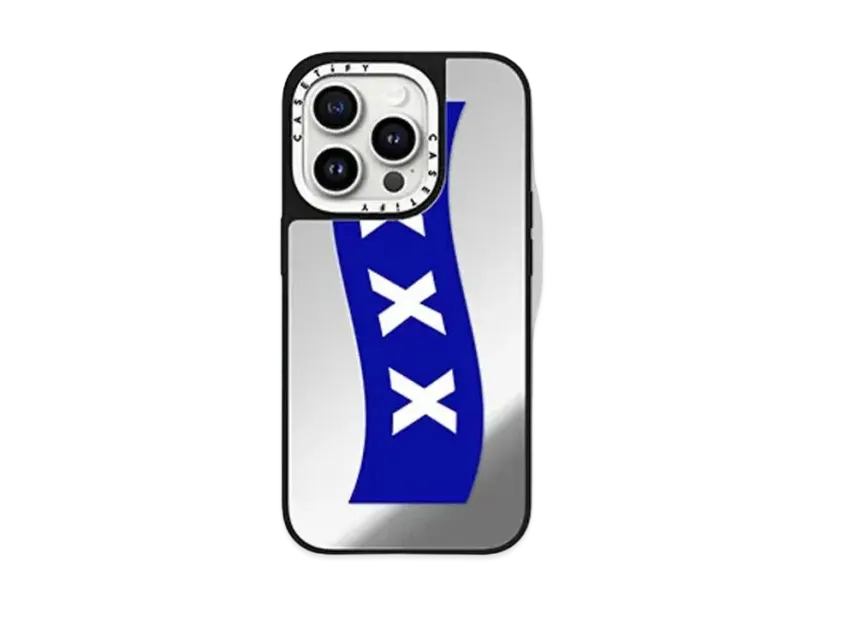 GOD SELECTION XXX x fragment design x CASETiFY Box Logo Blue GOD SELECTION XXX x fragment design x CASETiFY Box Logo Blue