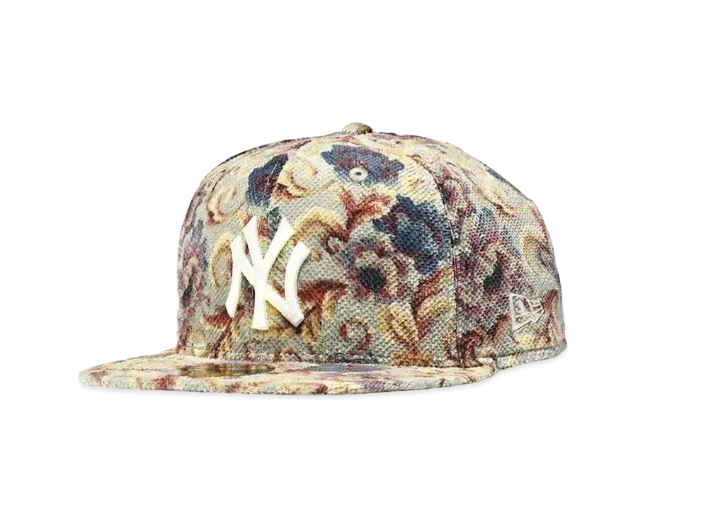 NEW ERA NEW YORK YANKEES FLOWER PATTERN 59FIFTY "MULTI x CHROME"