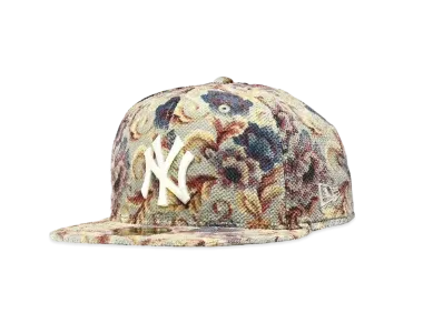 NEW ERA NEW YORK YANKEES FLOWER PATTERN 59FIFTY "MULTI x CHROME"