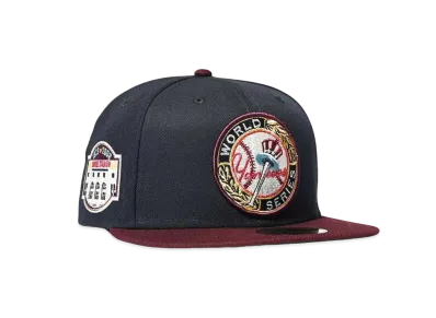 NEW ERA NEWYORK YANKEES 1949 WORLD SERIES 59FIFTY "NAVY x MAROON"