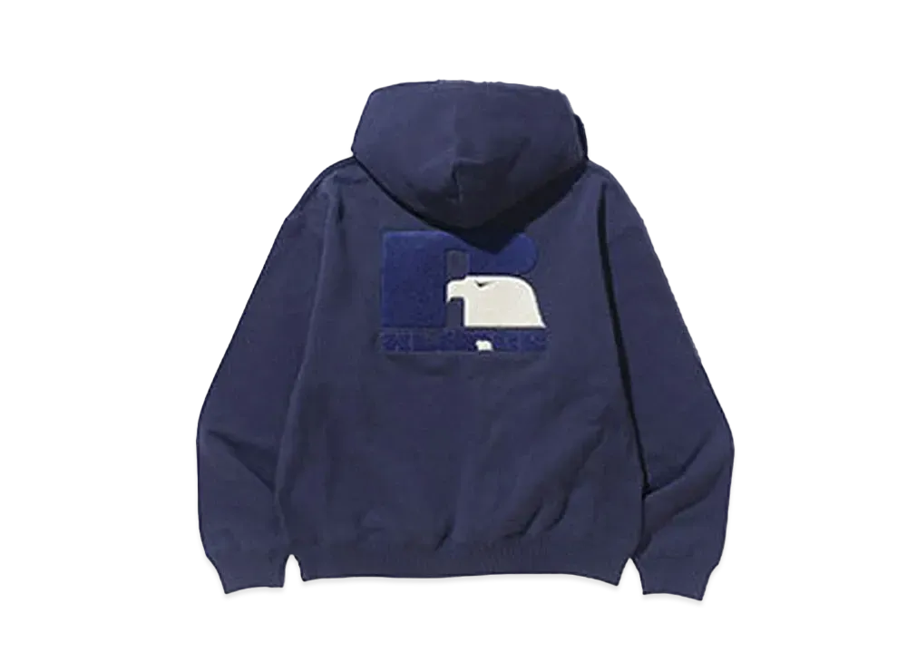 XLARGE x RUSSELL ATHLETIC Pullover Hooded Sweat "Navy"