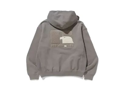 XLARGE x RUSSELL ATHLETIC Pullover Hooded Sweat "Beige"