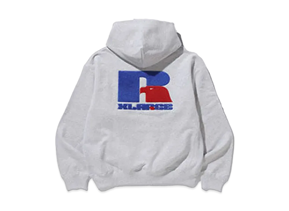 XLARGE x RUSSELL ATHLETIC Pullover Hooded Sweat "Ash"
