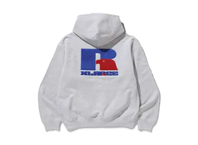 XLARGE x RUSSELL ATHLETIC Pullover Hooded Sweat "Ash"