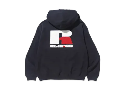 XLARGE x RUSSELL ATHLETIC Pullover Hooded Sweat "Black"
