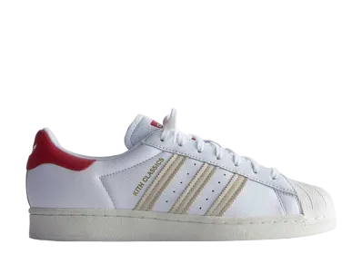 KITH × adidas Superstar "White/Red"