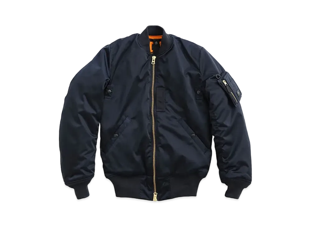 PORTER TANKER x Buzz Rickson’s MA-1&Wallet "Iron Blue"