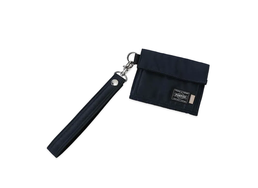 PORTER TANKER x JJJJound Wallet "Iron Blue"