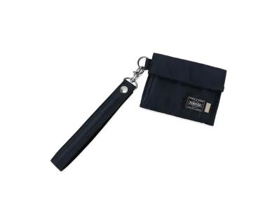 PORTER TANKER x JJJJound Wallet "Iron Blue"