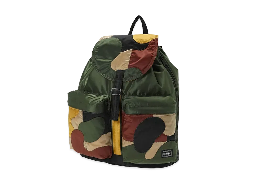 PORTER TANKER x MUTSU Back Pack "Camo"