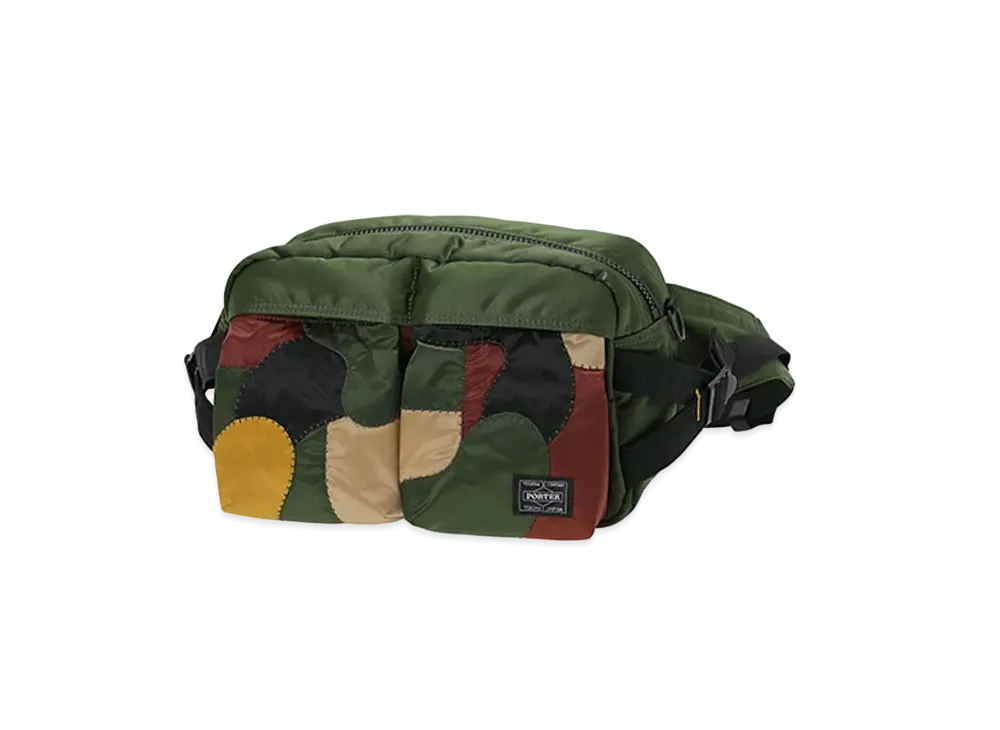 PORTER TANKER x MUTSU Waist Bag "Camo"