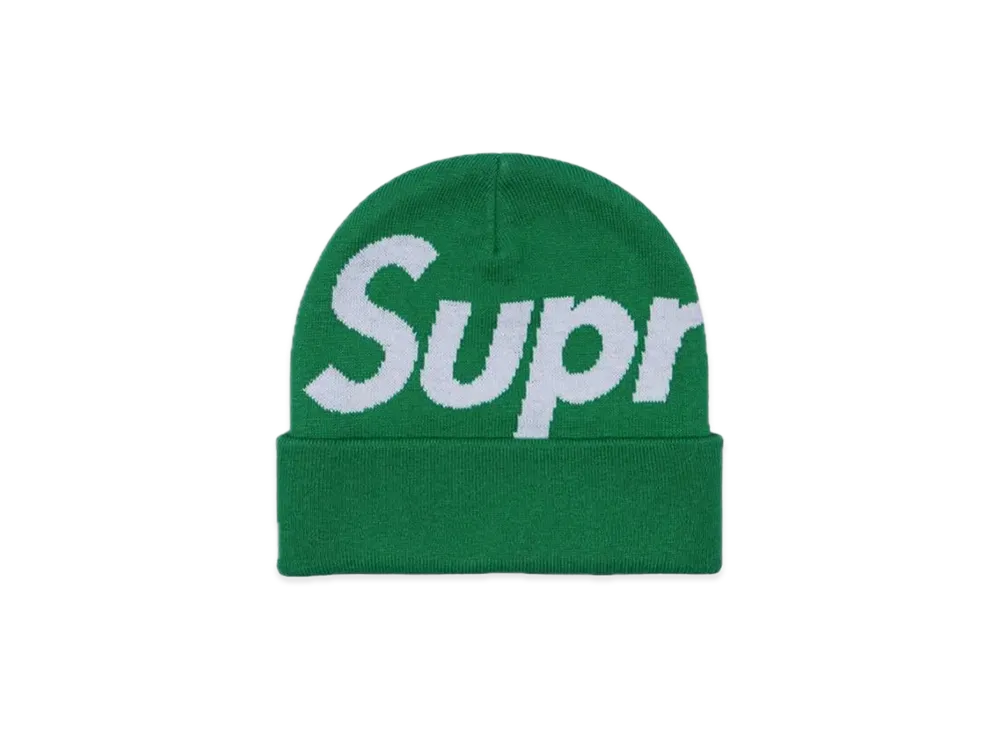 Supreme Big Logo Beanie "Green" (23FW)