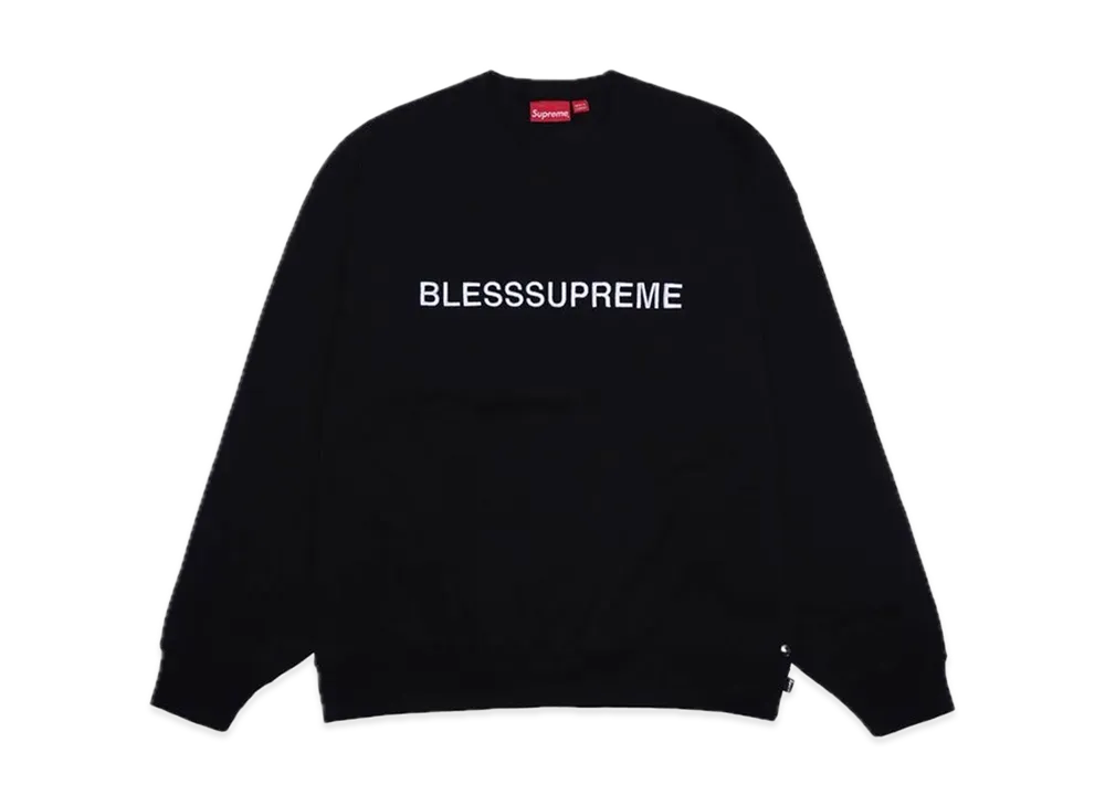 Supreme x BLESS Crewneck "Black"