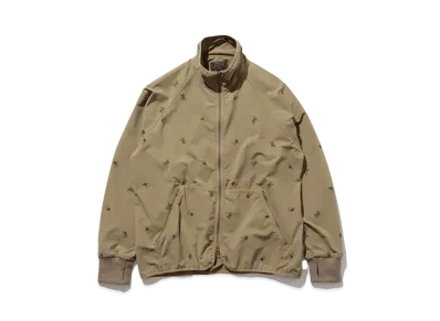 END. x Clarks Originals x BEAMS PLUS Mil Jersey Fleece Ski Trek Man Print "Maple"