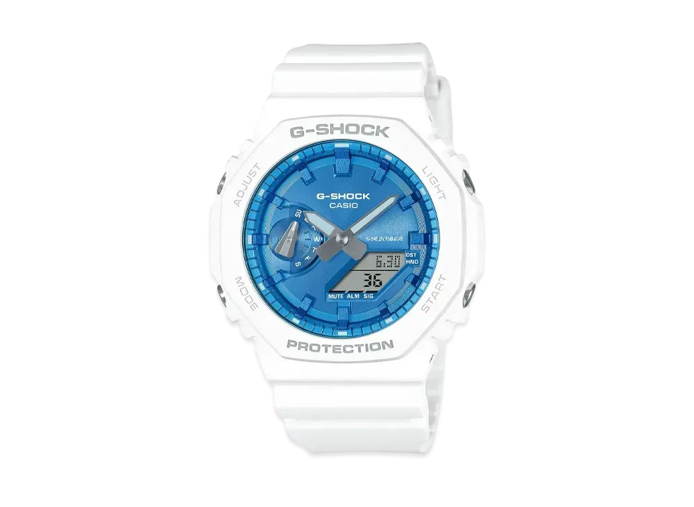 Casio G-Shock x ITZY 2100 Series GA-2100WS-7AJF "Blue"