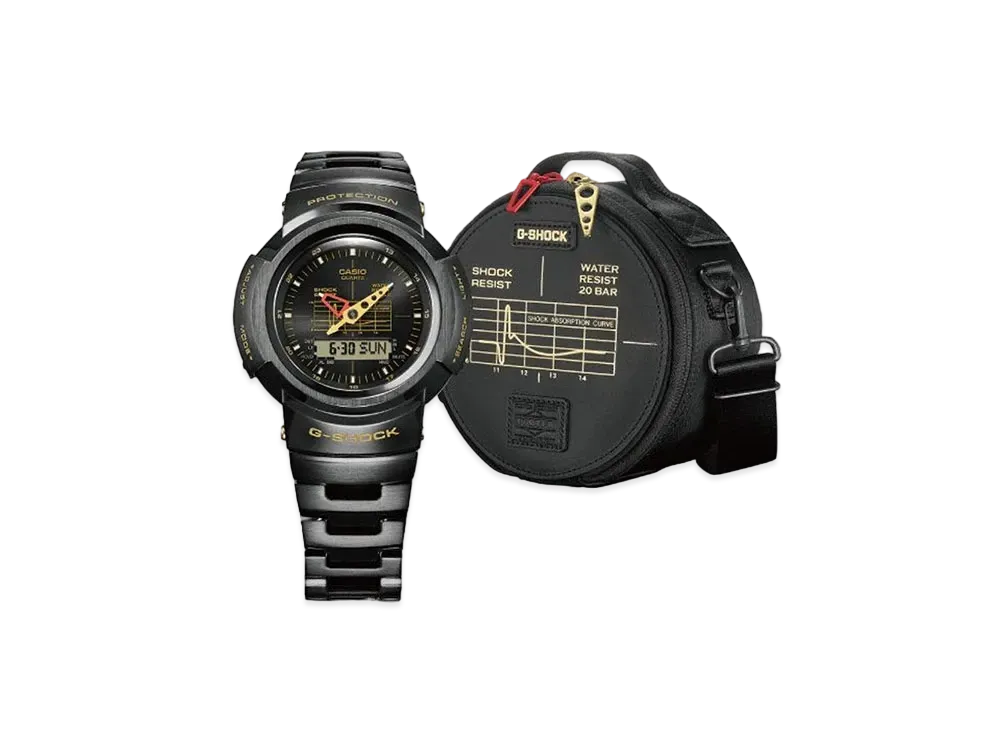 PORTER x G-SHOCK AWM-500GC-1AJR with Case "Black"