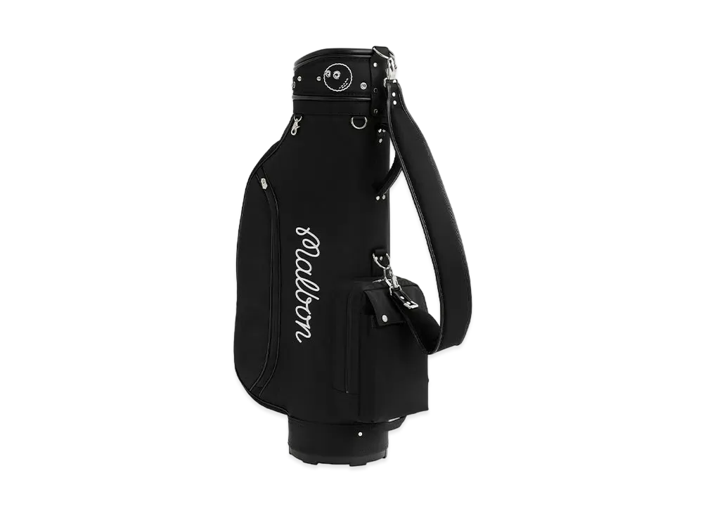 PORTER x Malbon Golf Transcon Carry Bag "Black"