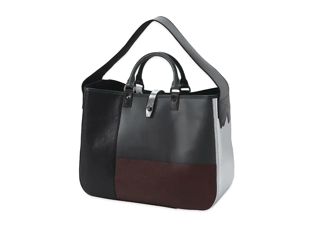 PORTER Core Leather 2Way Tote Bag (L) "Crazy Pattern"