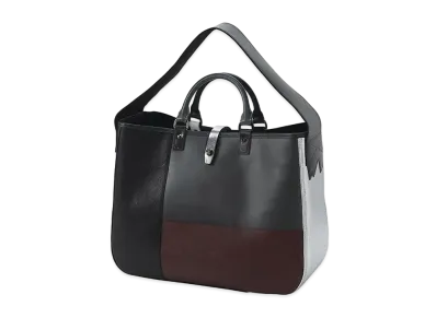 PORTER Core Leather 2Way Tote Bag (L) "Crazy Pattern"