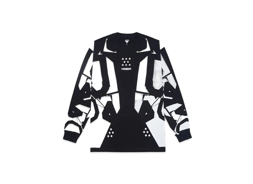 ACRONYM S36-PR / 100% Cotton Long Sleeve T-shirt "black/white"