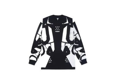 ACRONYM S36-PR / 100% Cotton Long Sleeve T-shirt "black/white"