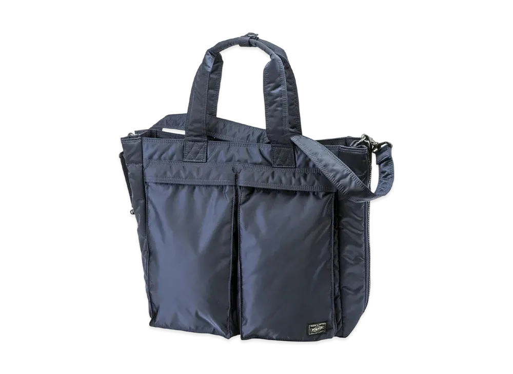 PORTER x MIZUNO Tote Bag "Navy"