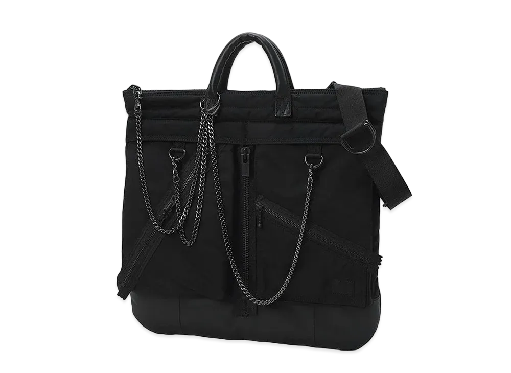 PORTER x Yohji Yamamoto 2Way Helmetbag (L) "Black"