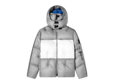 MONCLER Geinius Coolidge Giubbotto "Gray/Blue"