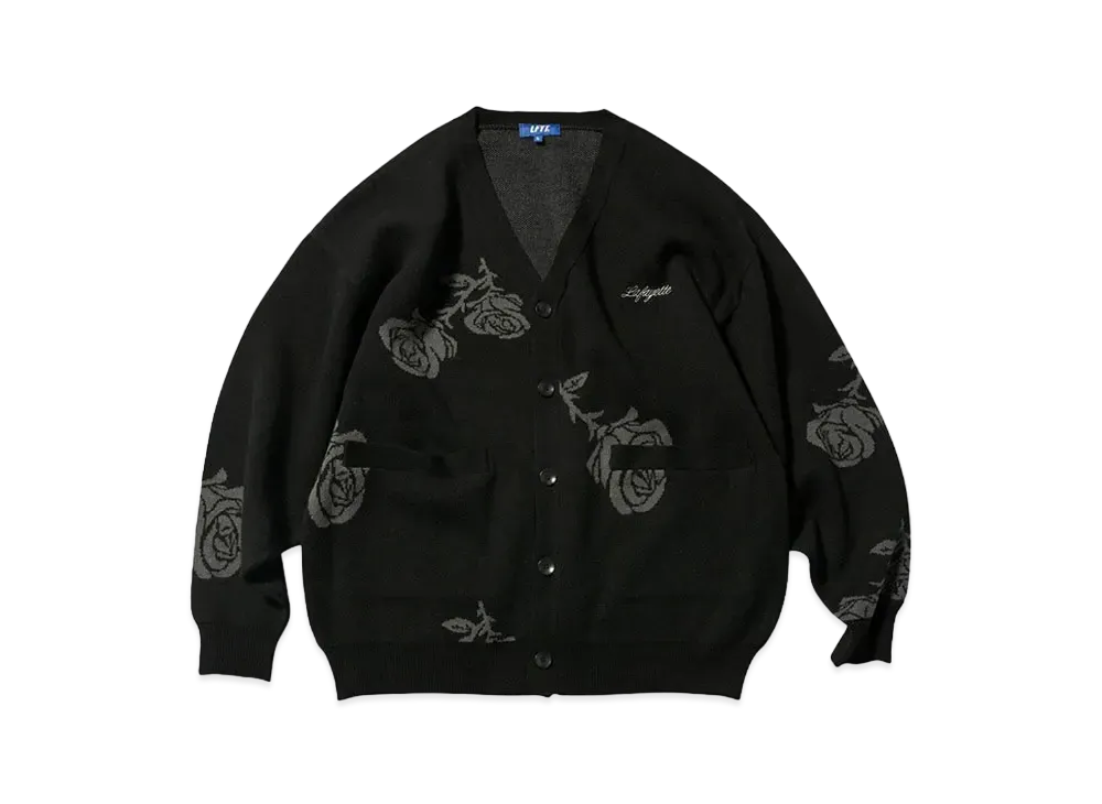 LFYT ROSE KNIT CARDIGAN "BLACK"