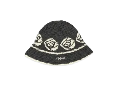 LFYT ROSE KNIT BUCKET HAT "GRAY"
