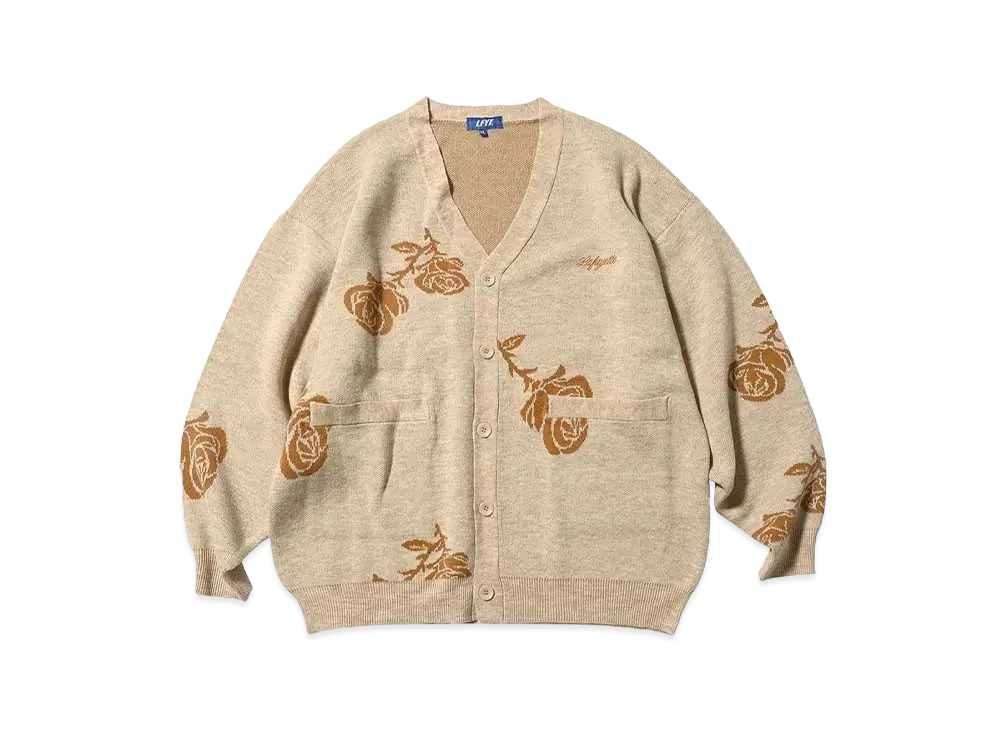 LFYT ROSE KNIT CARDIGAN "NATURAL"