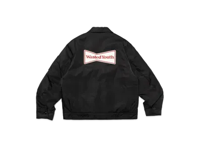Wasted Youth Quilt Work Jacket "Black" / VERDY