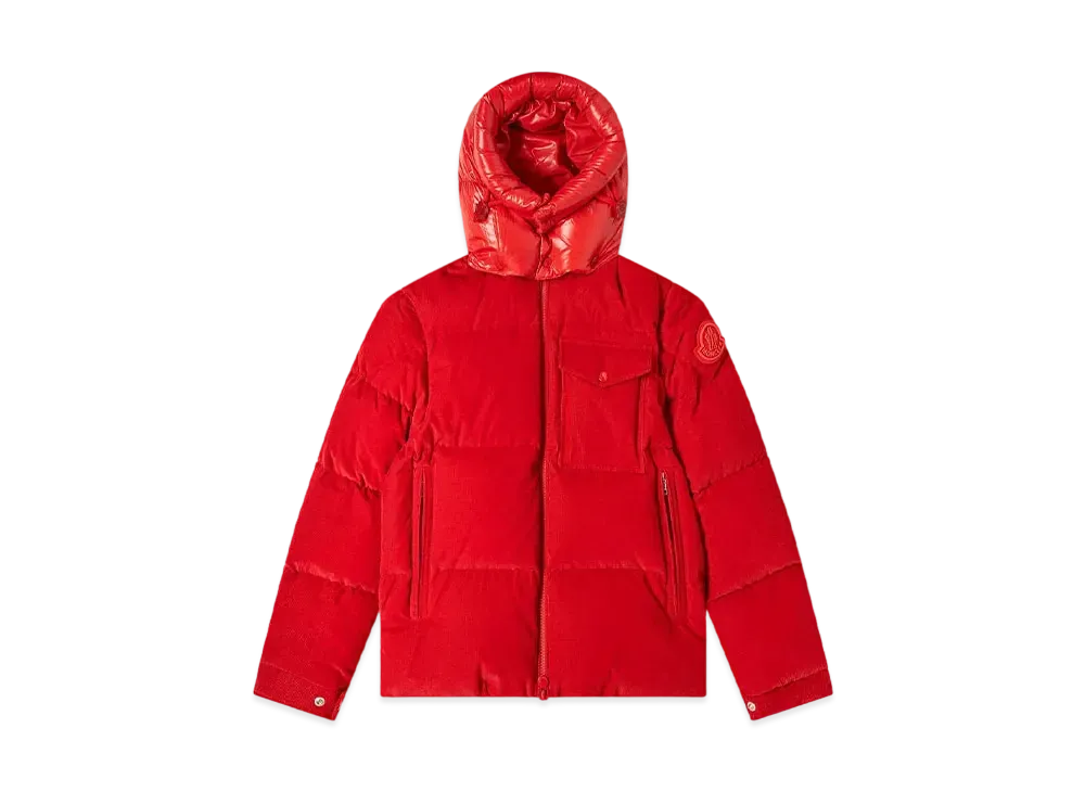 MONCLER Vignemale Cord Jacket "Red"