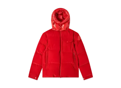 MONCLER Vignemale Cord Jacket "Red"