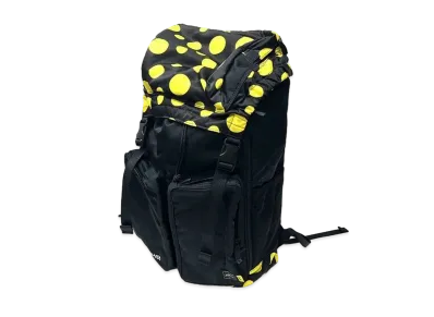 PORTER x Yayoi Kusama x X-girl Backpack "Yellow"