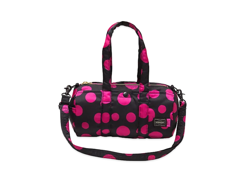 PORTER x Yayoi Kusama x X-girl 2Way Boston Bag "Pink"