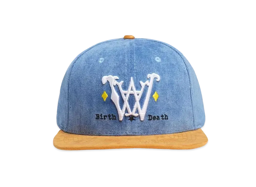 WANNA Invisible Guns CartelSnapBack "BLUExMUSTARD"