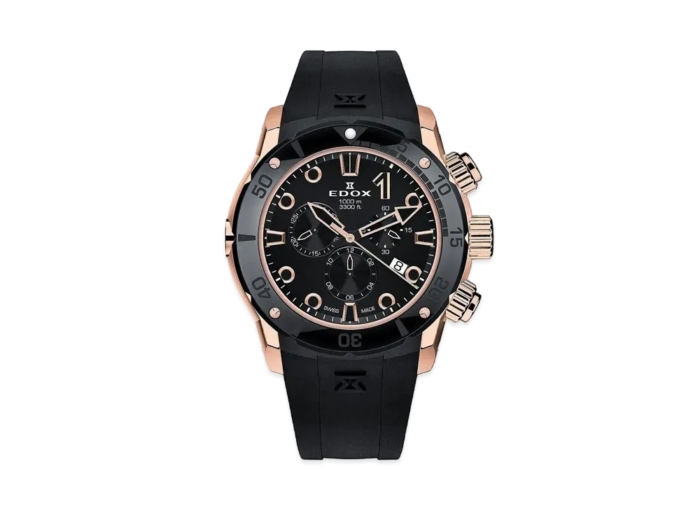 EDOX Chronoffshore-1 Chronograph 45mm 10242-TINR-NIR