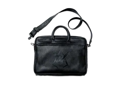 PORTER x STRICT-G Mobile Suit Gundam 2Way Leather Briefcase Red Comet Model "Black"